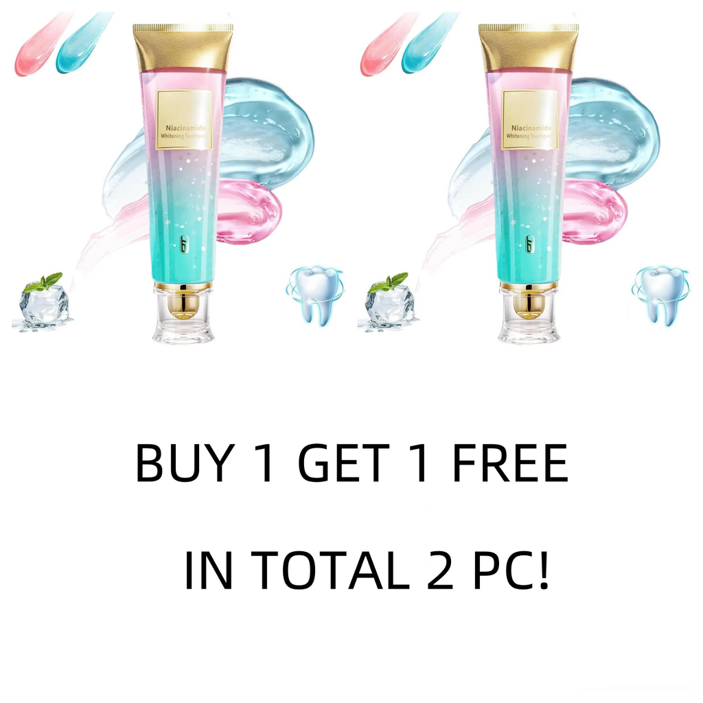 Triple Whitening Niacinamide Whitening Toothpaste – Advanced Whitening for a Brighter Smile