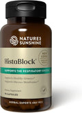 Nature's Sunshine HistaBlock | Respiratory Support Supplement | Supports Airways & Blocks Irritants | Antioxidant Strength | Seasonal Allergy Help | Natural Respiratory Function Aid 90 Capsules