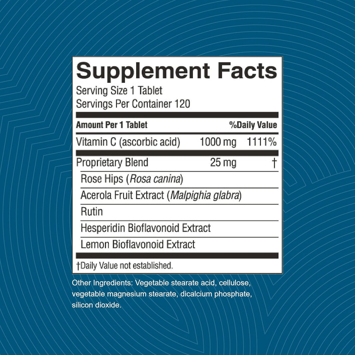 Natures Sunshine Vitamin C Time Release, 1000 mg, 120 Tablets | Supports the Immune System and Quench Dangerous Free Radicals